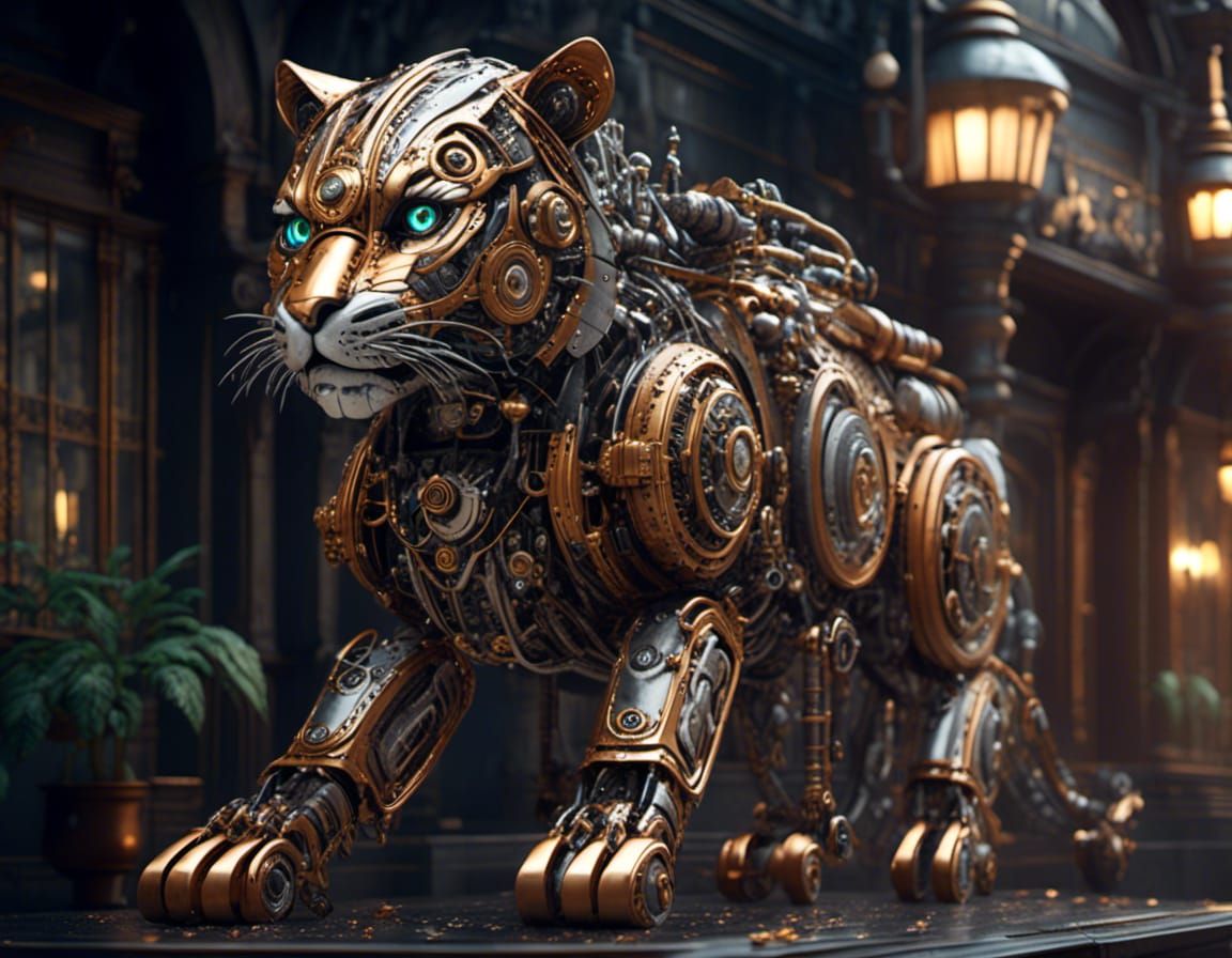 mechanical tiger