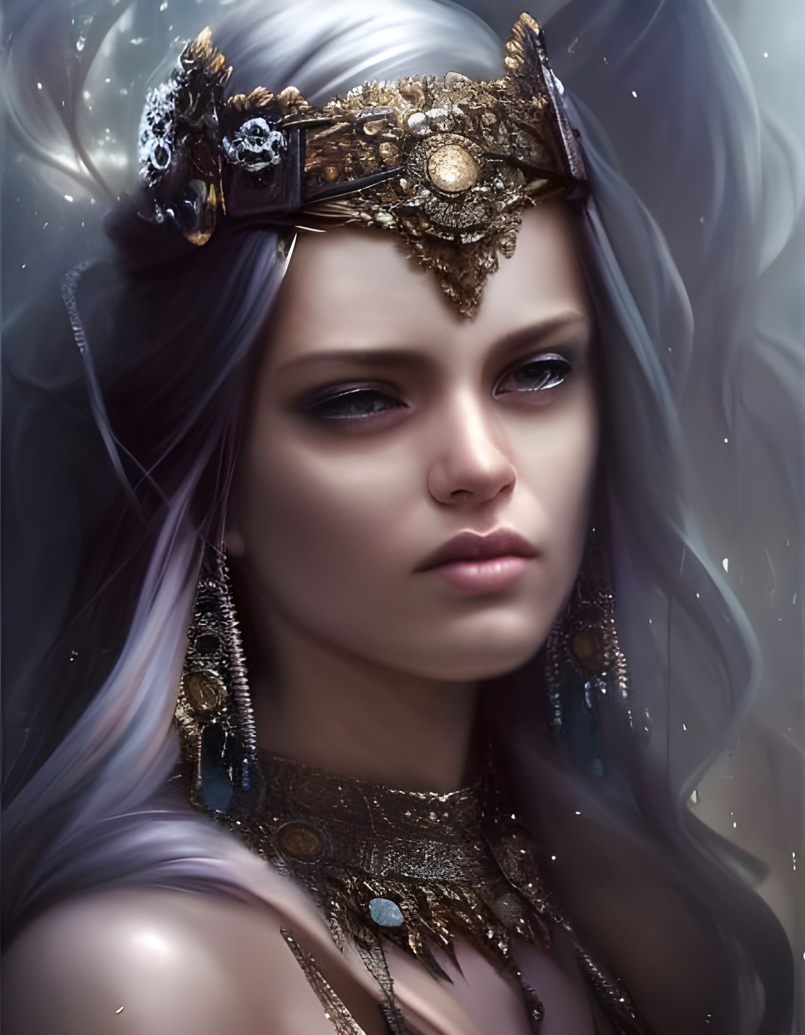 Enraged Spoiled Girl Throwing Tantrum as Splash Art