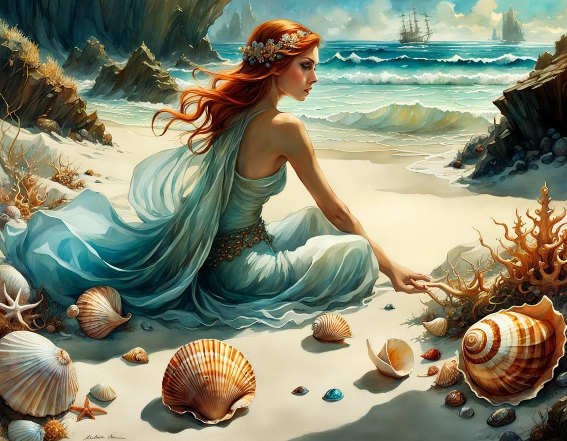 Seashell Wonderland beach treasures