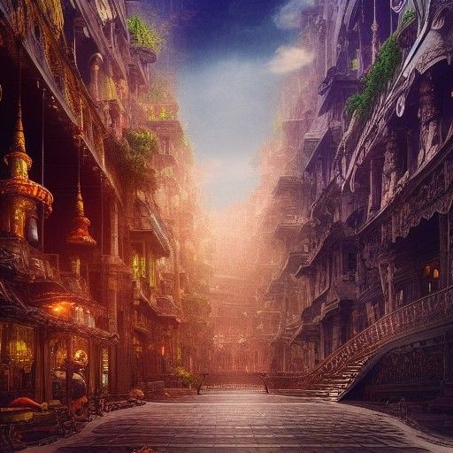 Epic Cinematic Digital Matte Painting: Groovy Moves