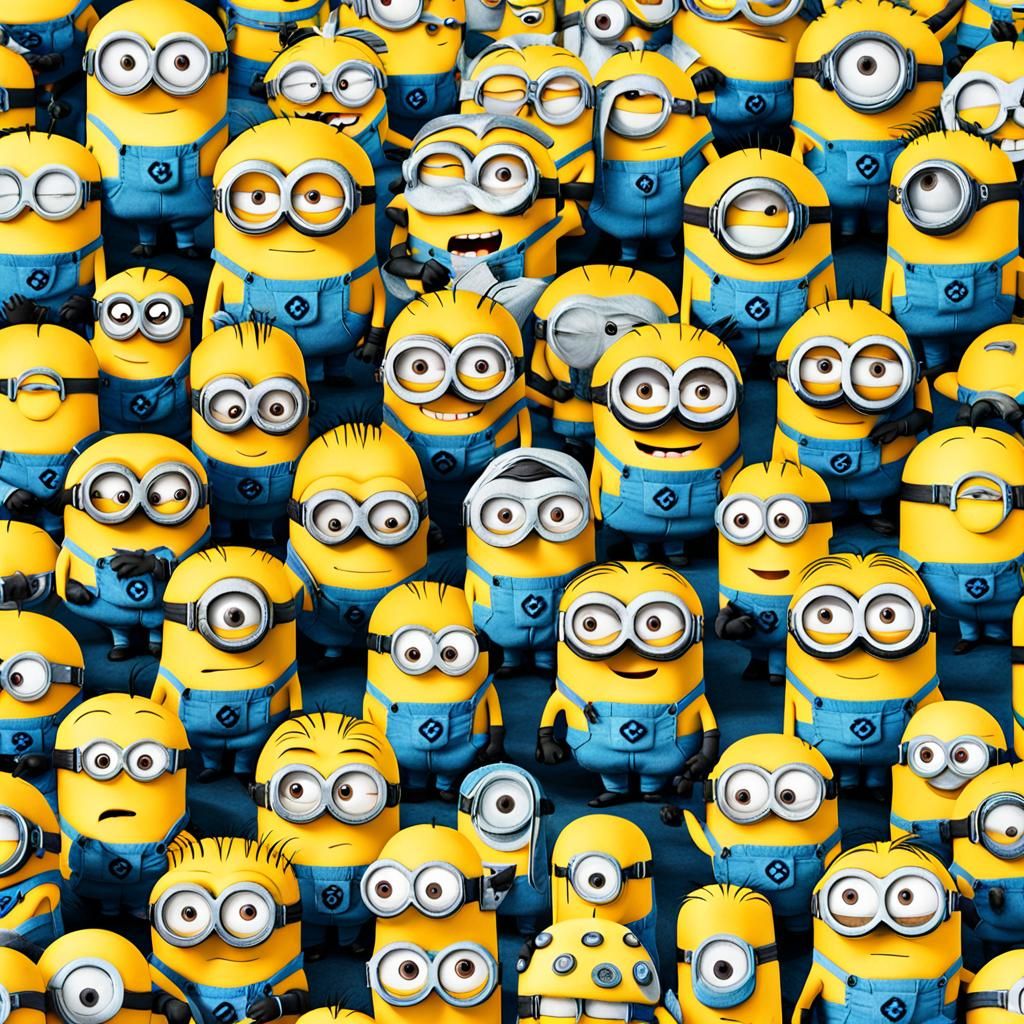 AI Generated Minions Image