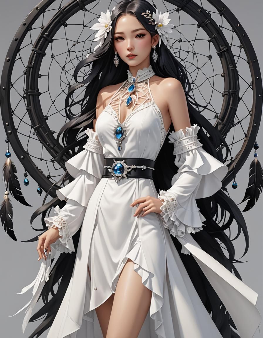 Dreamcatcher: 1930's-Style Anime Dress in 3D