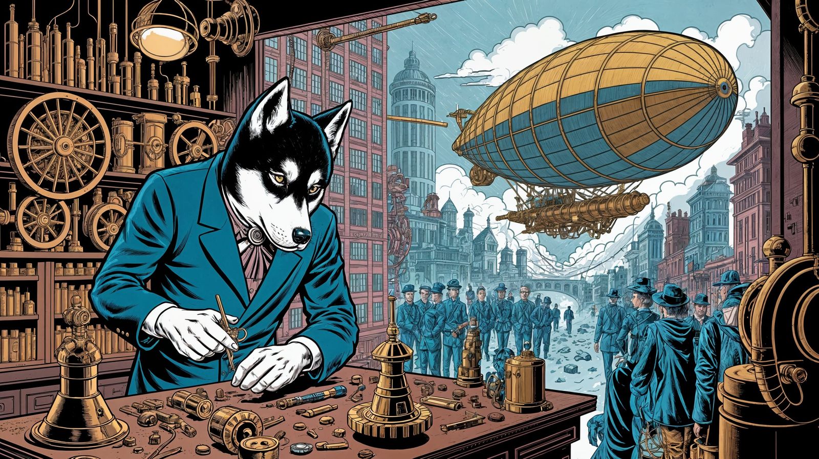 Really gives the phrase “toiling for the man” a new meaning!