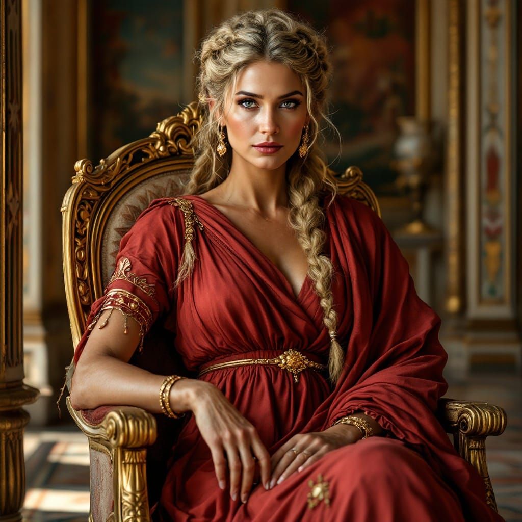Roman Matron in Gilded Splendor