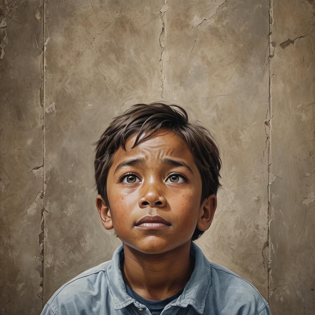 Boy Admires Hero in Hall of Fame