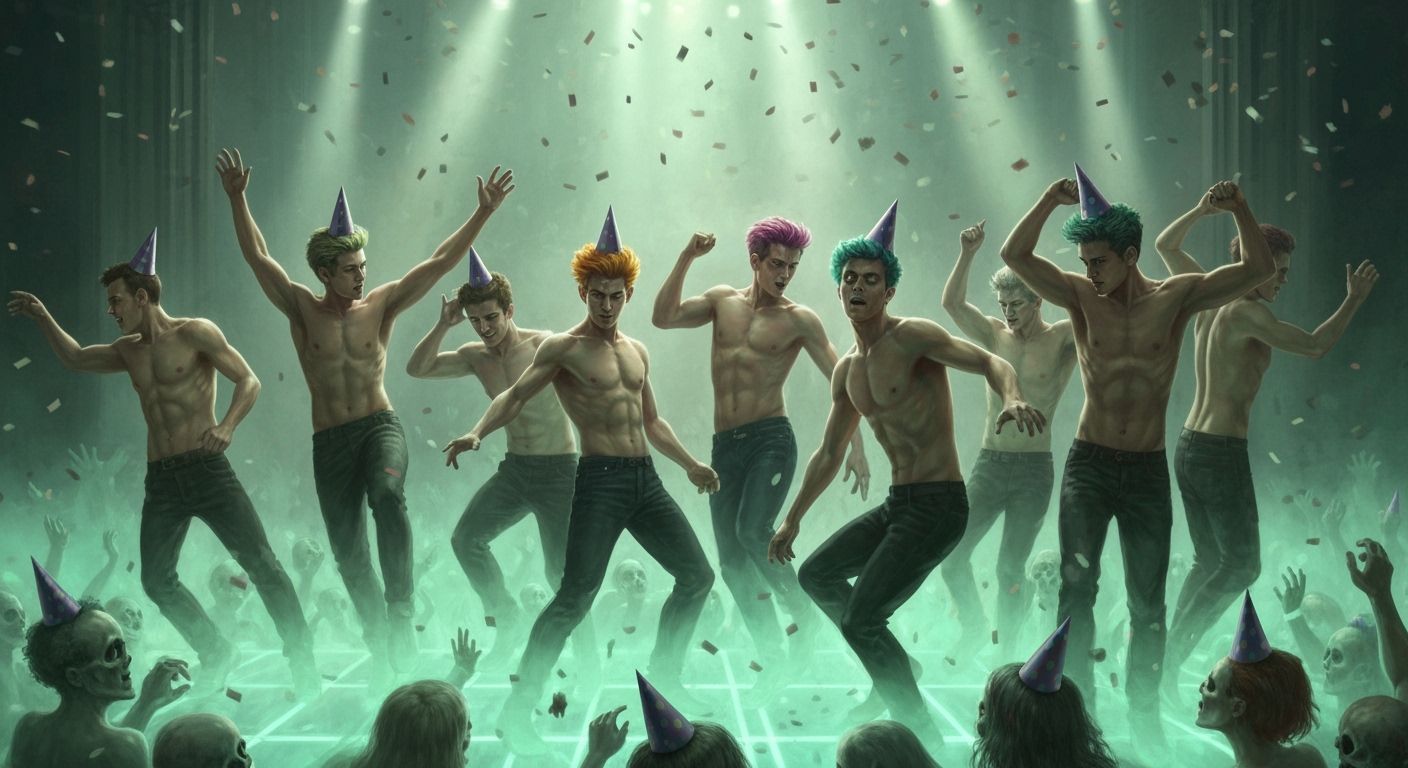 Haunted New Year's Ball with Spectral Dancers