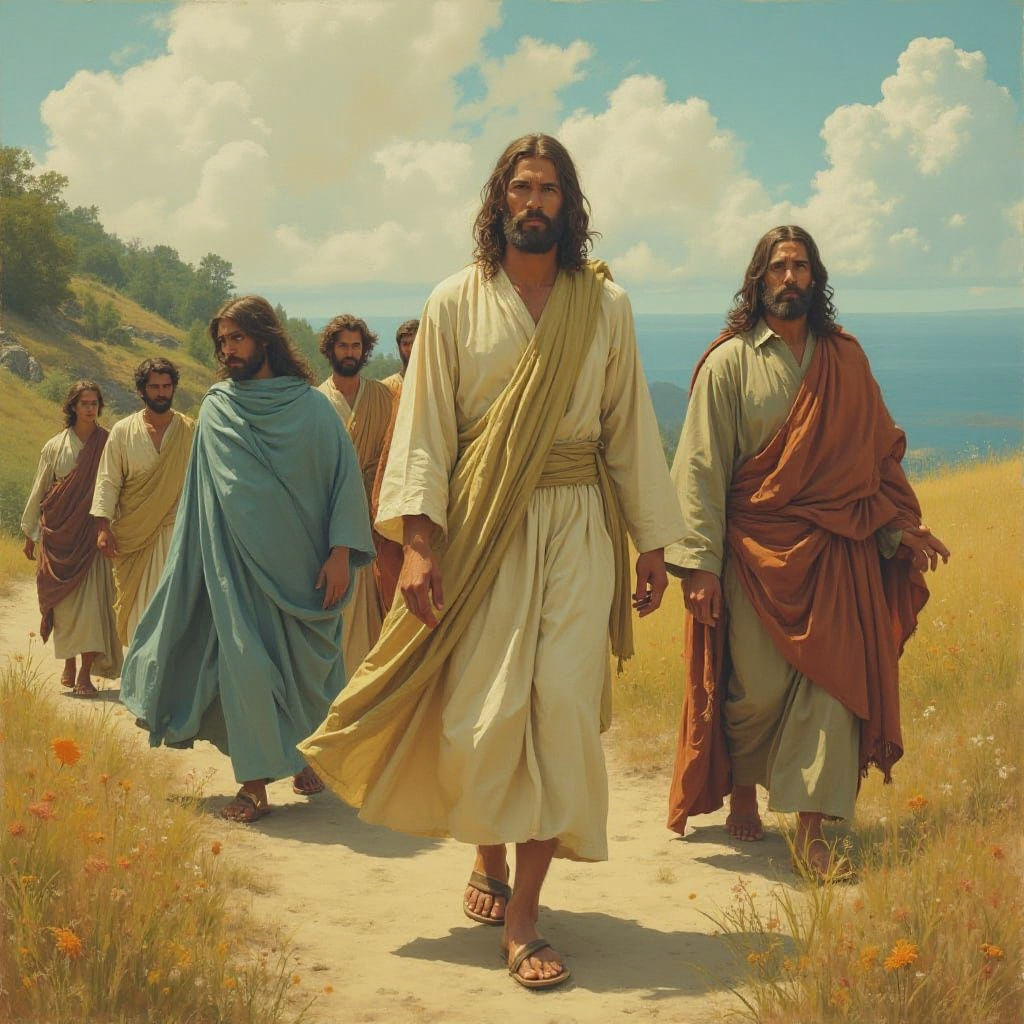 Jesus Advises Disciples: Travel Lightly