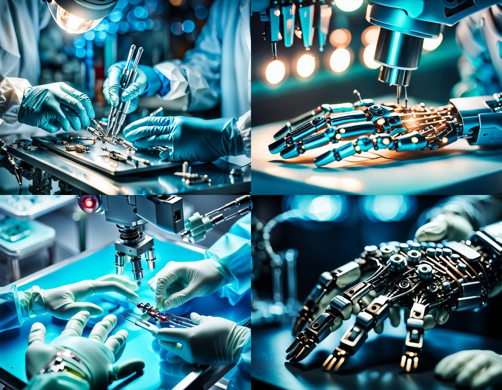 Surgeon Performs Surgery on Tiny Robot