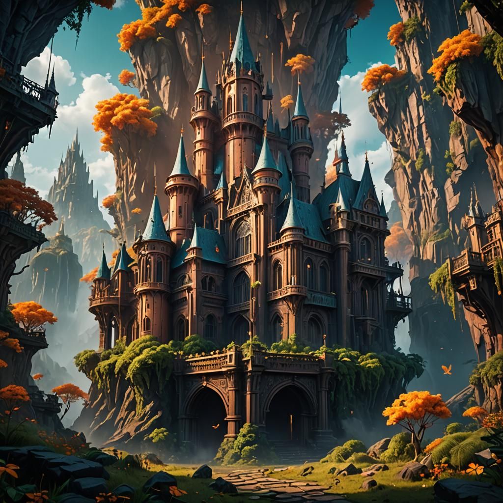Fantasy Wattpad Banner in Detailed Matte Painting