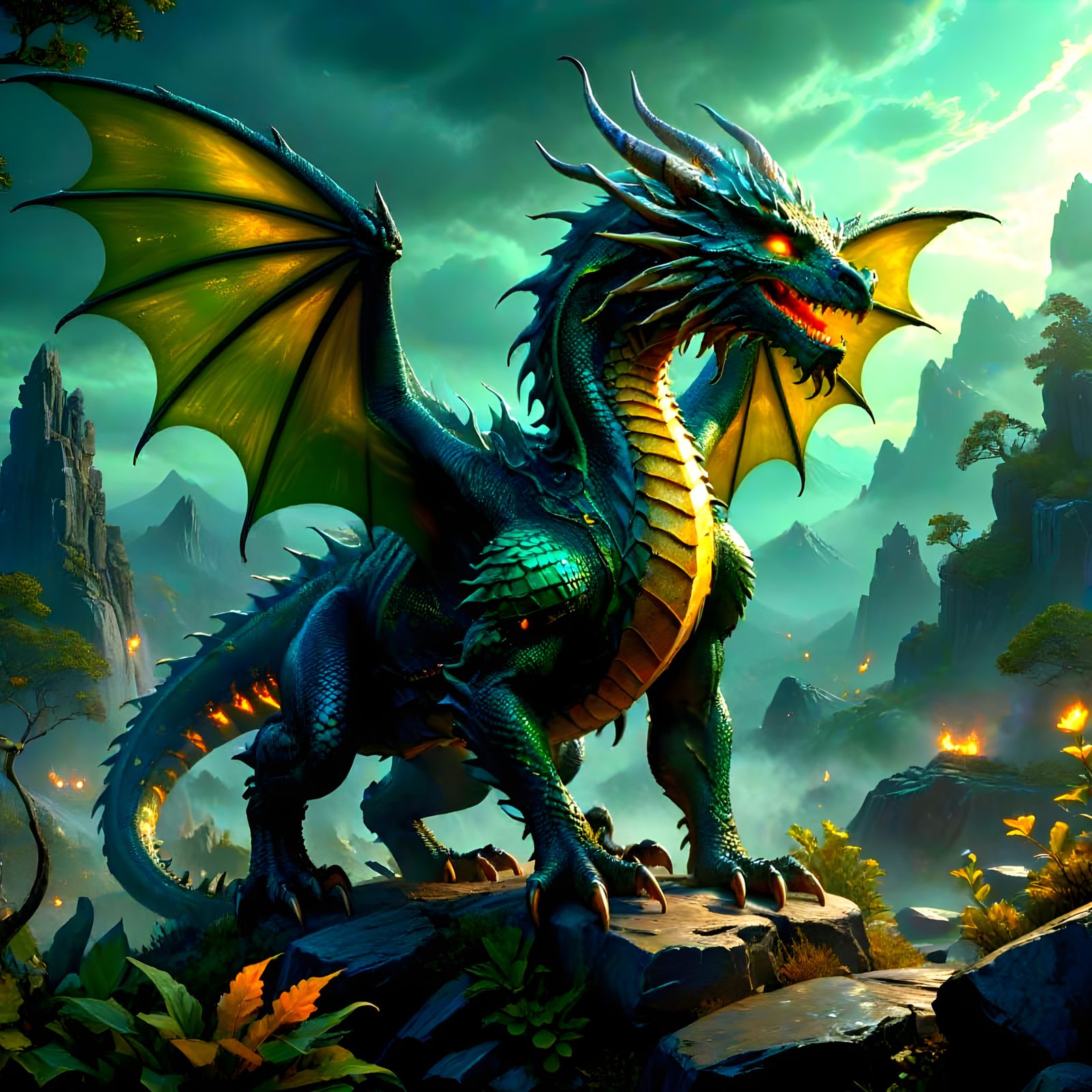 Eastern Obsidian Dragon