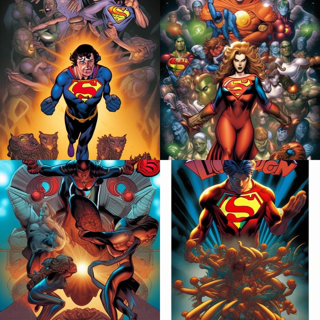Dynamic Comic Art: Legion of Super People