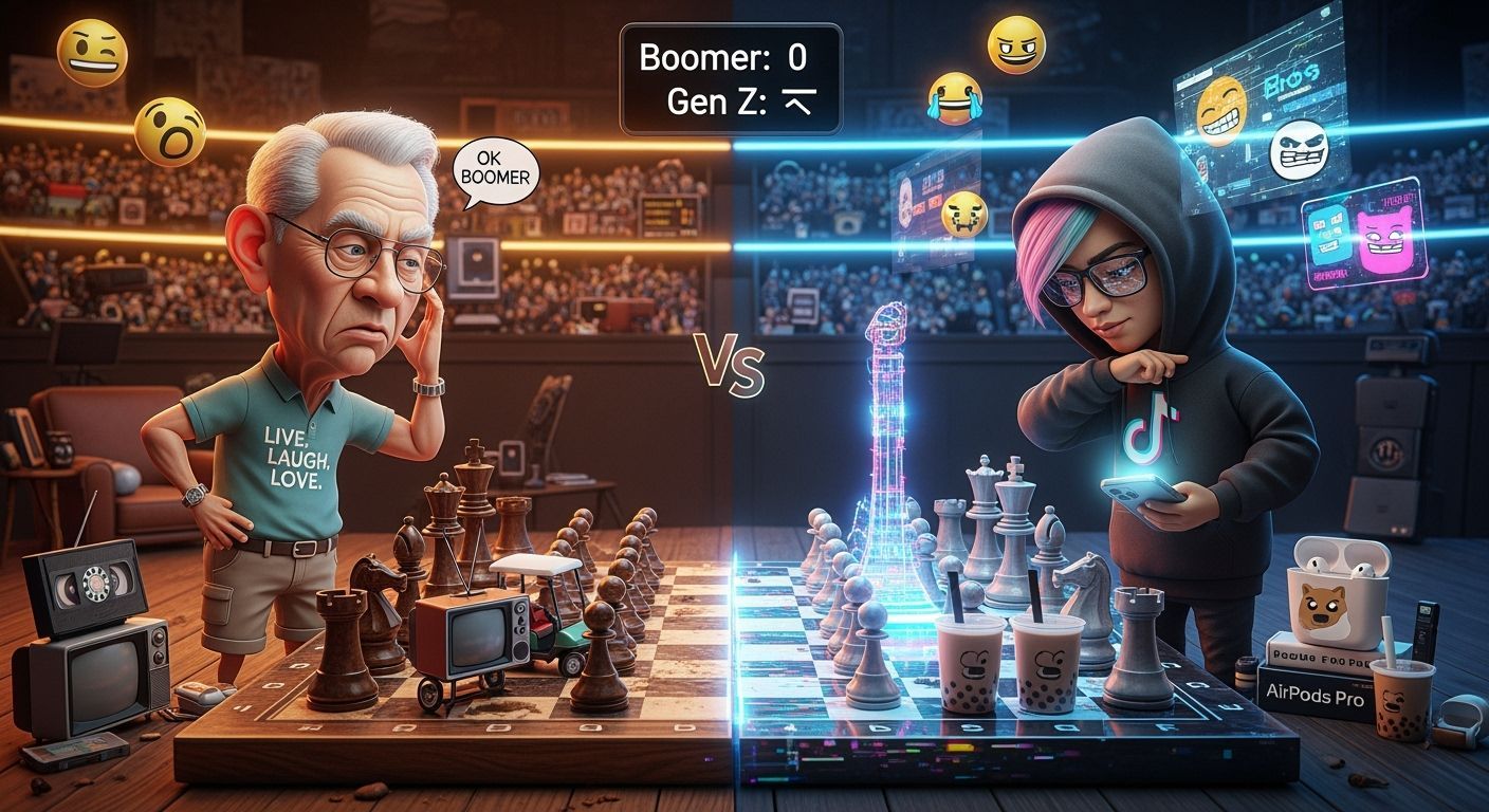 Boomer vs Gen Z Chess Tournament