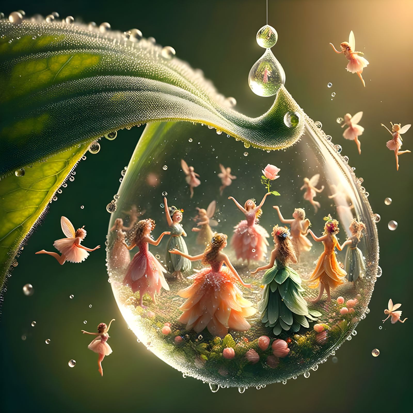 Fairies Host a Ball in Dewdrop Universe