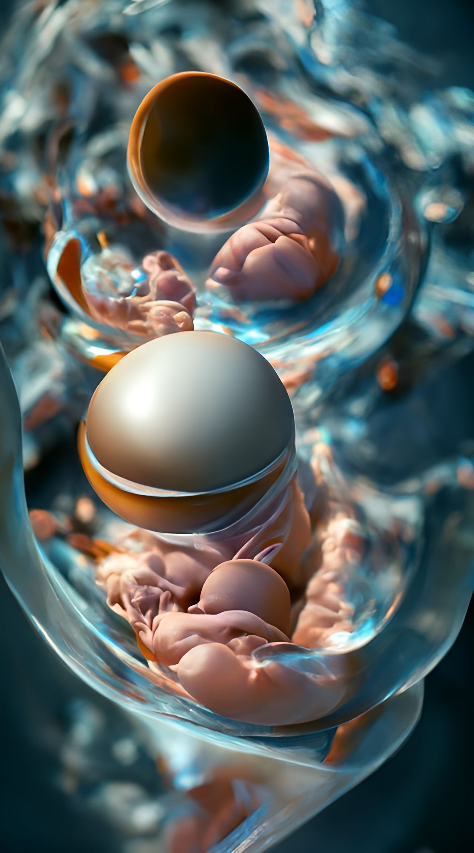 Incubator Spacecraft: Galactic Ovum in 3D