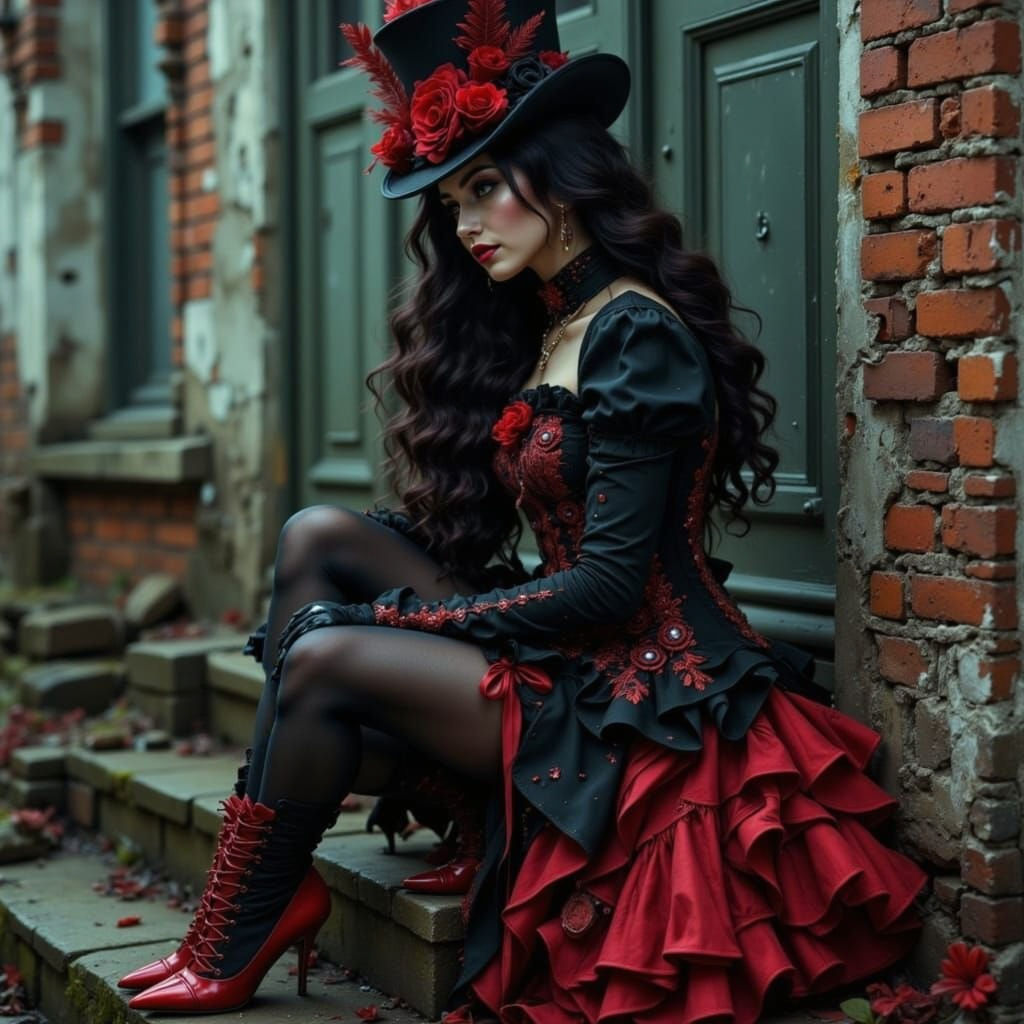 <lora:Painting style:1.0> <lora:Sci-Fi Runway:1.0> Close-up ...