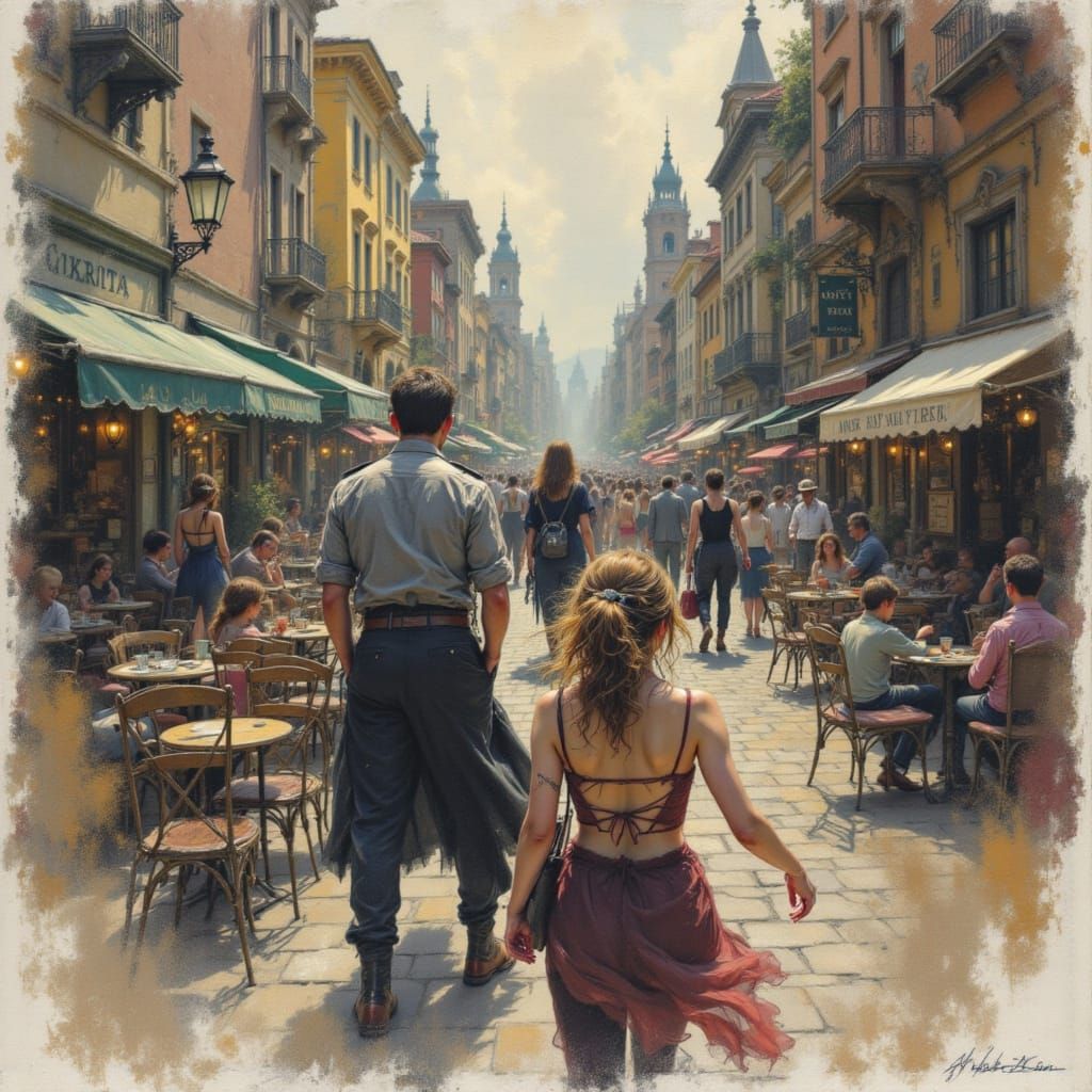 Whimsical Pastel Landscapes of a Derelict World