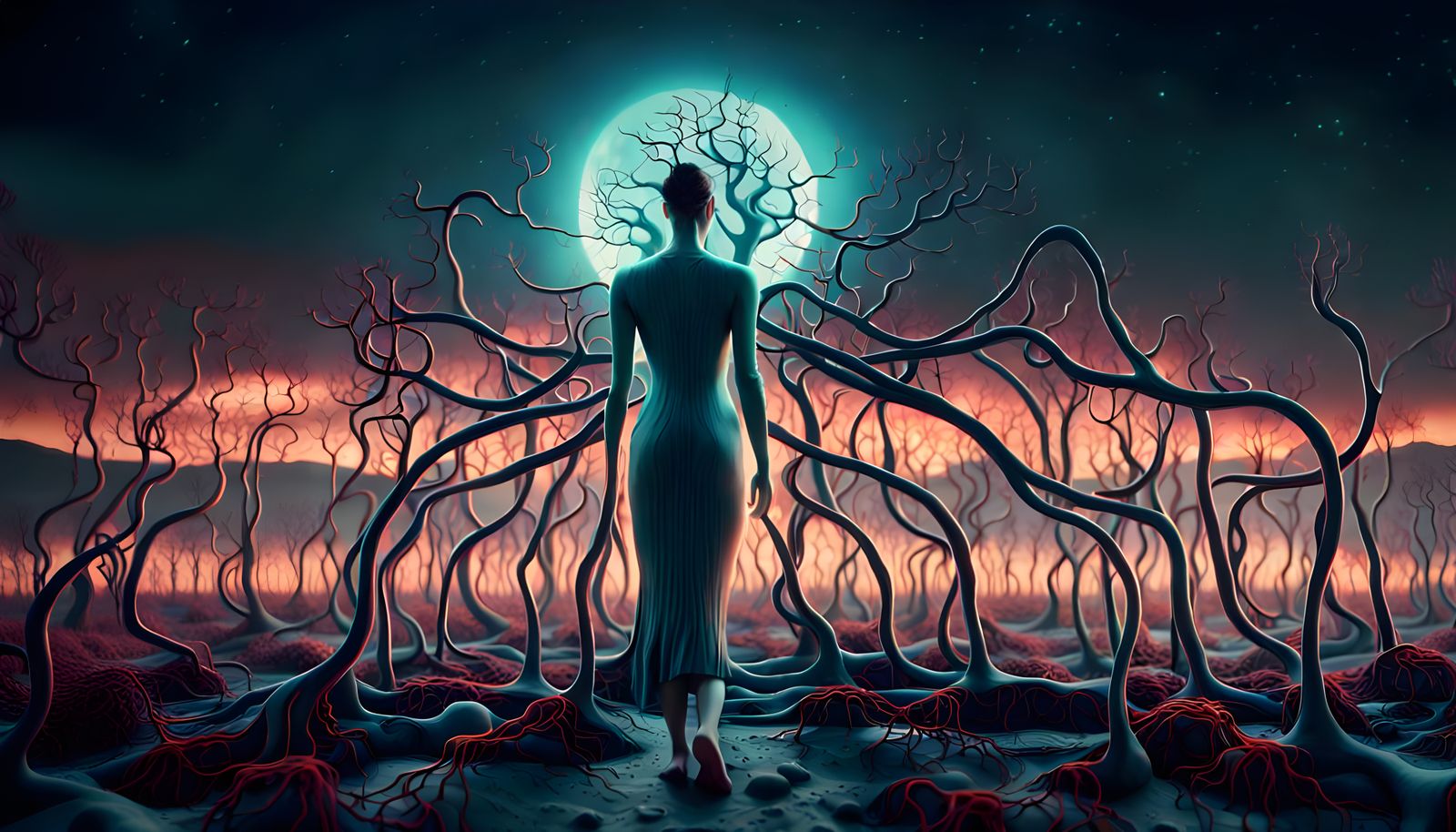 Nervous System Takes a Walk: An AI Dream