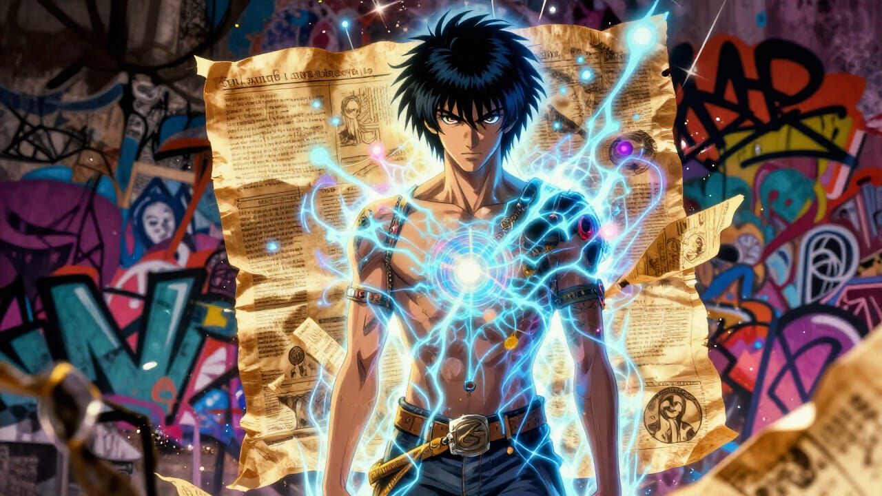 Metaphysical Egyptian Male in Astral Style