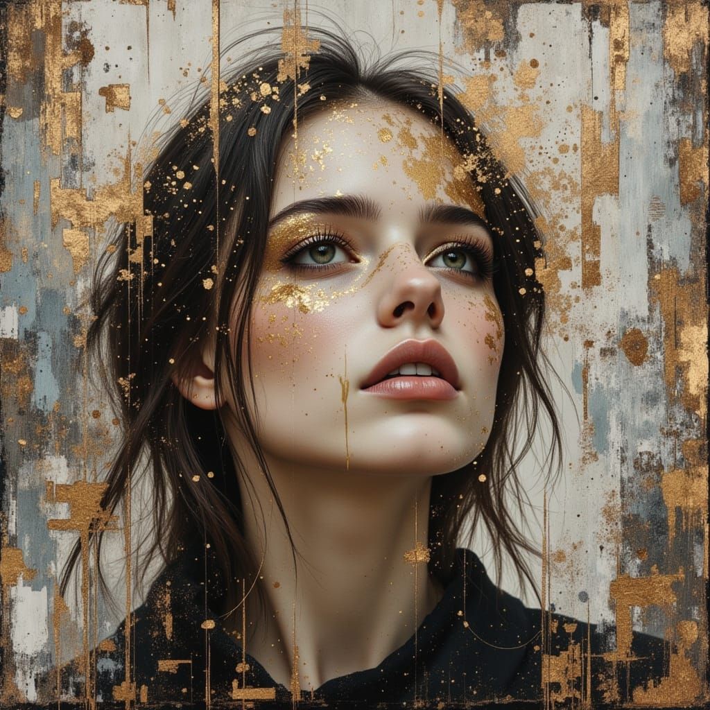 Hyperreal Portrait with Dreamy Oil Effect