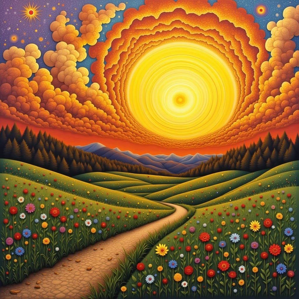 Whimsical Sunshine in a Pocket