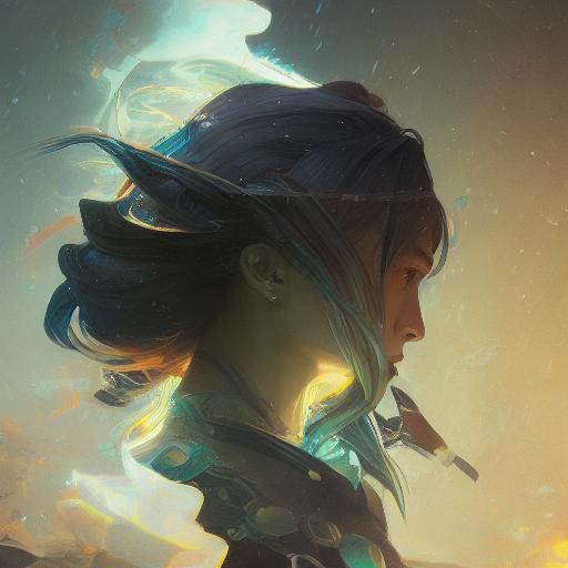 Expressive Portrait of Hurt, Loss, and Longing