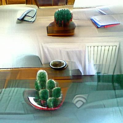 Cactus Still Life with Window Light