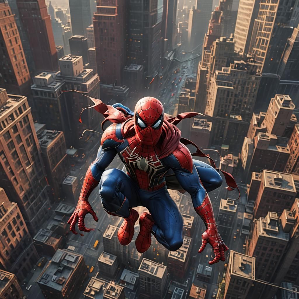 Dynamic Spiderman Splash Screen in Unreal Engine 5