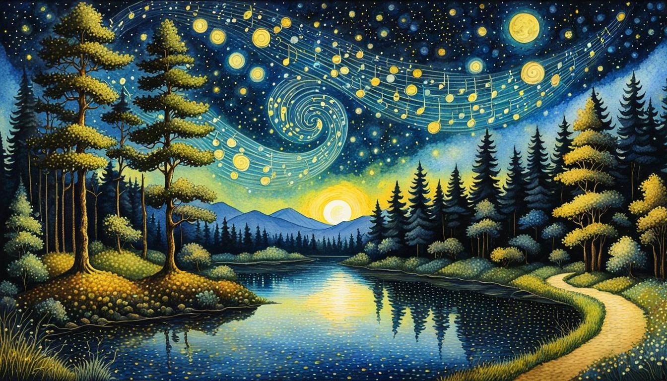 A very musical night.