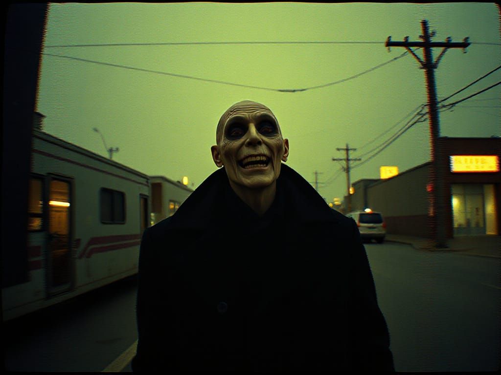 The Grotesque Figure Who Never Comes Into Town Digital Disto...