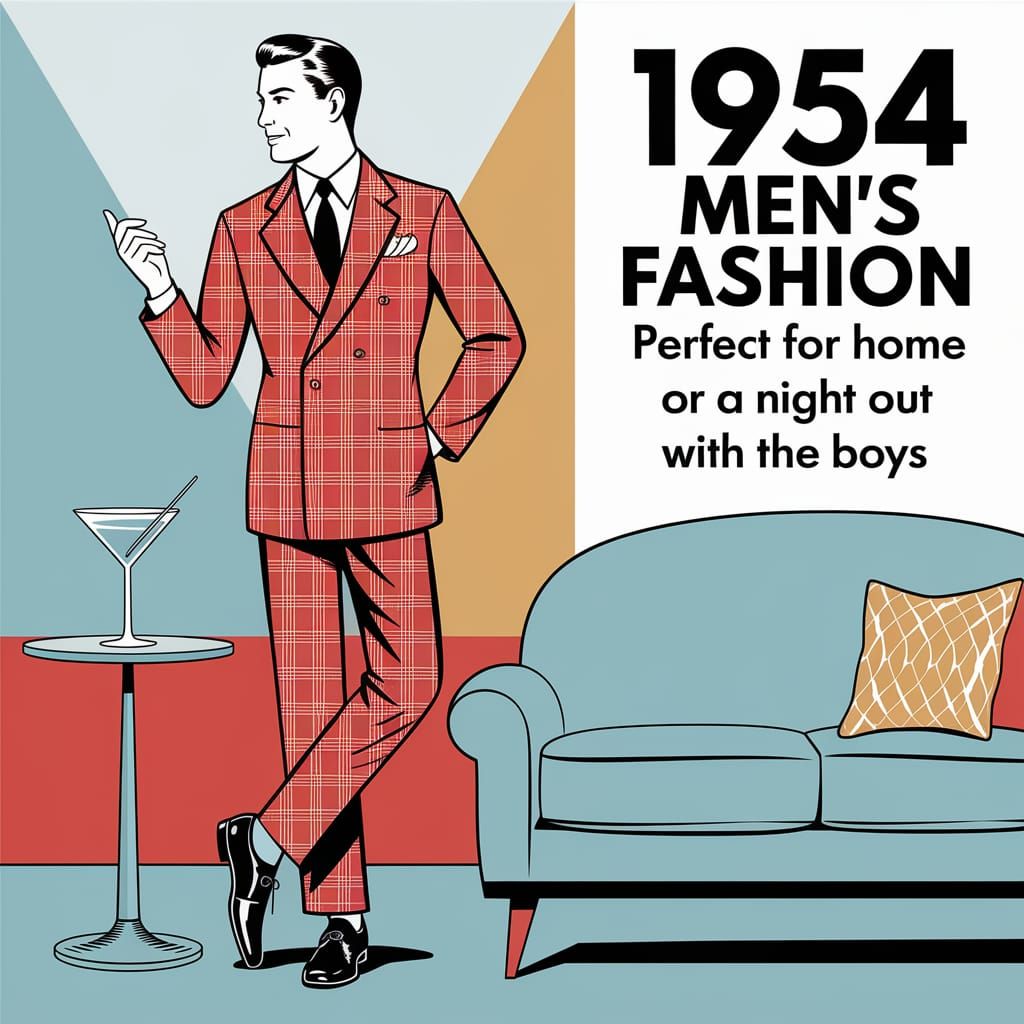 Men's Fashion, 1954