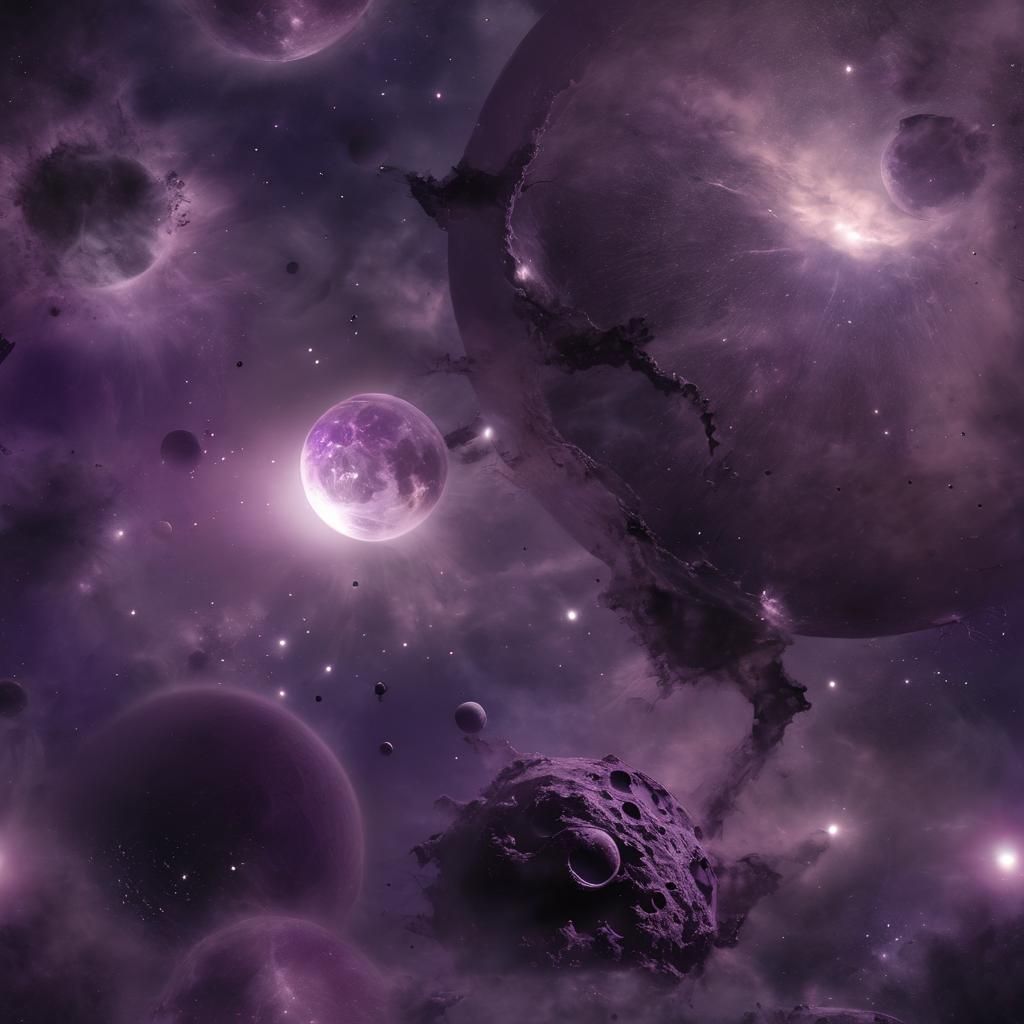 Hazy Star Clusters Orbiting a Black Hole