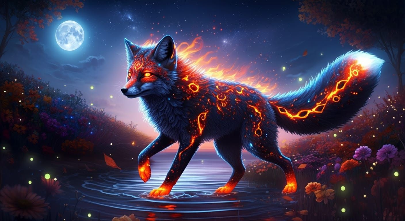 Lava fox