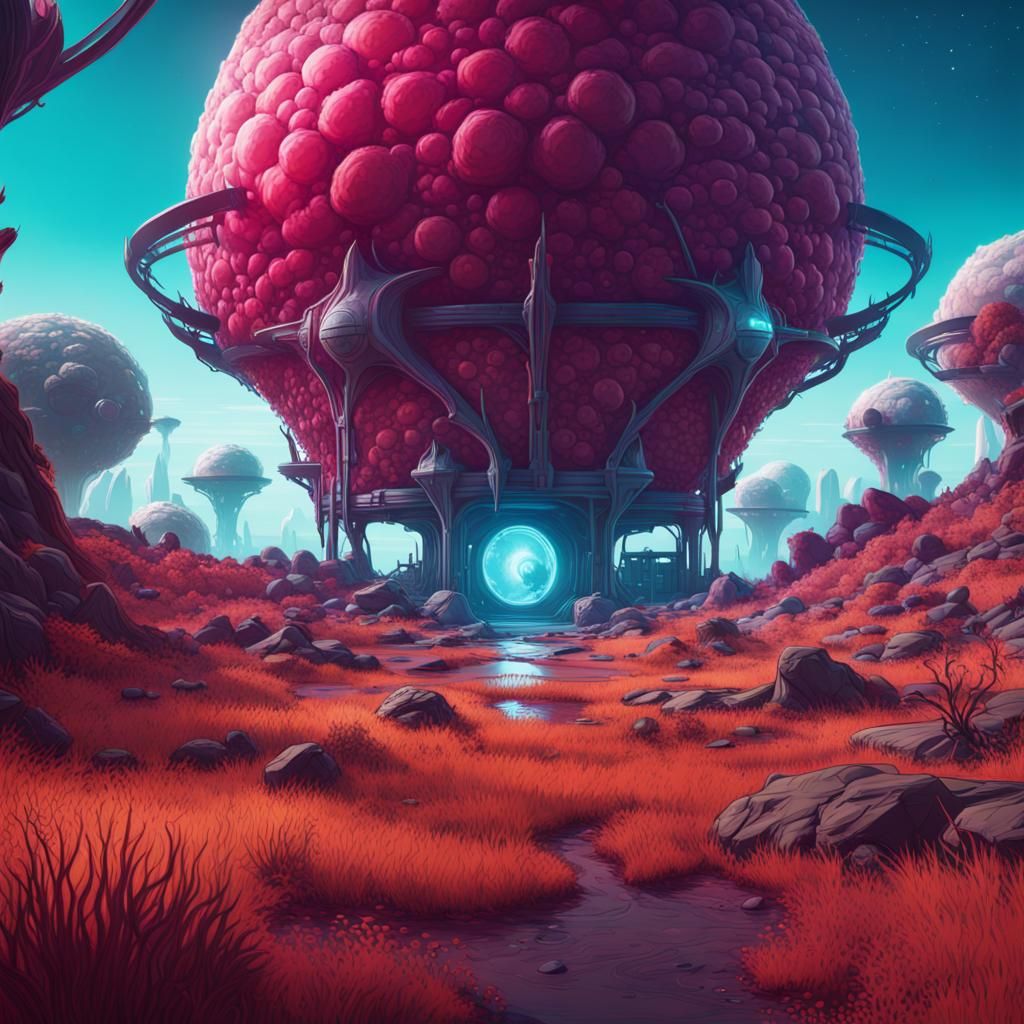 No Man's Sky Autophage Concept Art