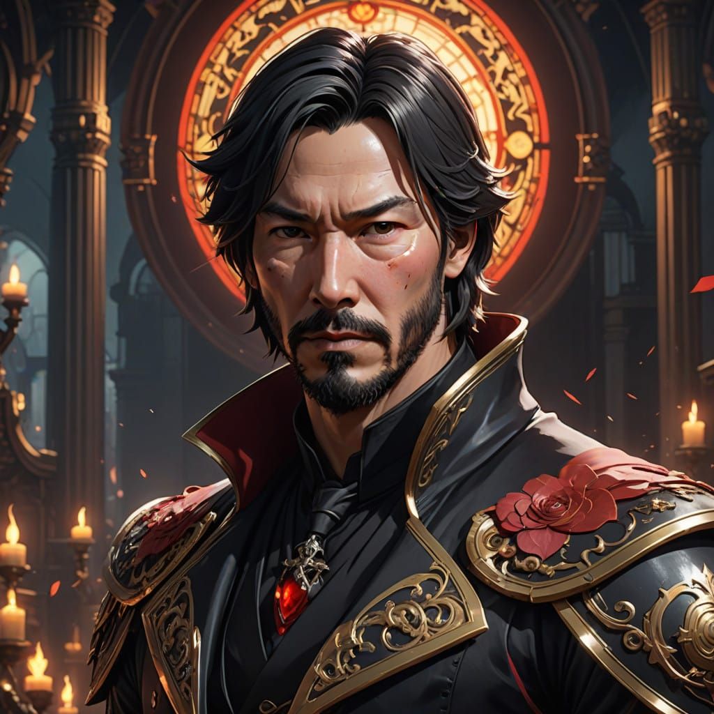 Dark Victorian Vampire Concept Art