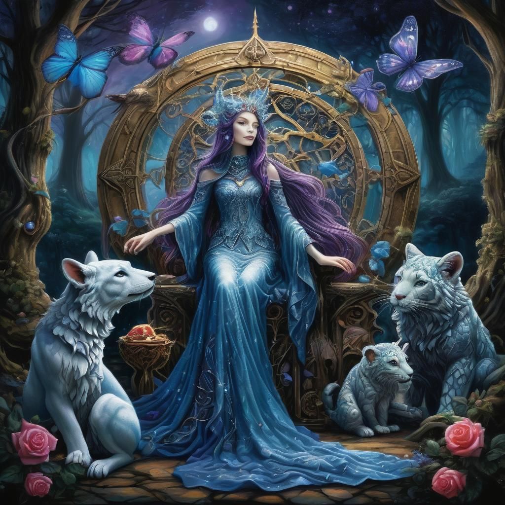 Enchanted Fantasy Dreamscape: An Otherworldly Vision