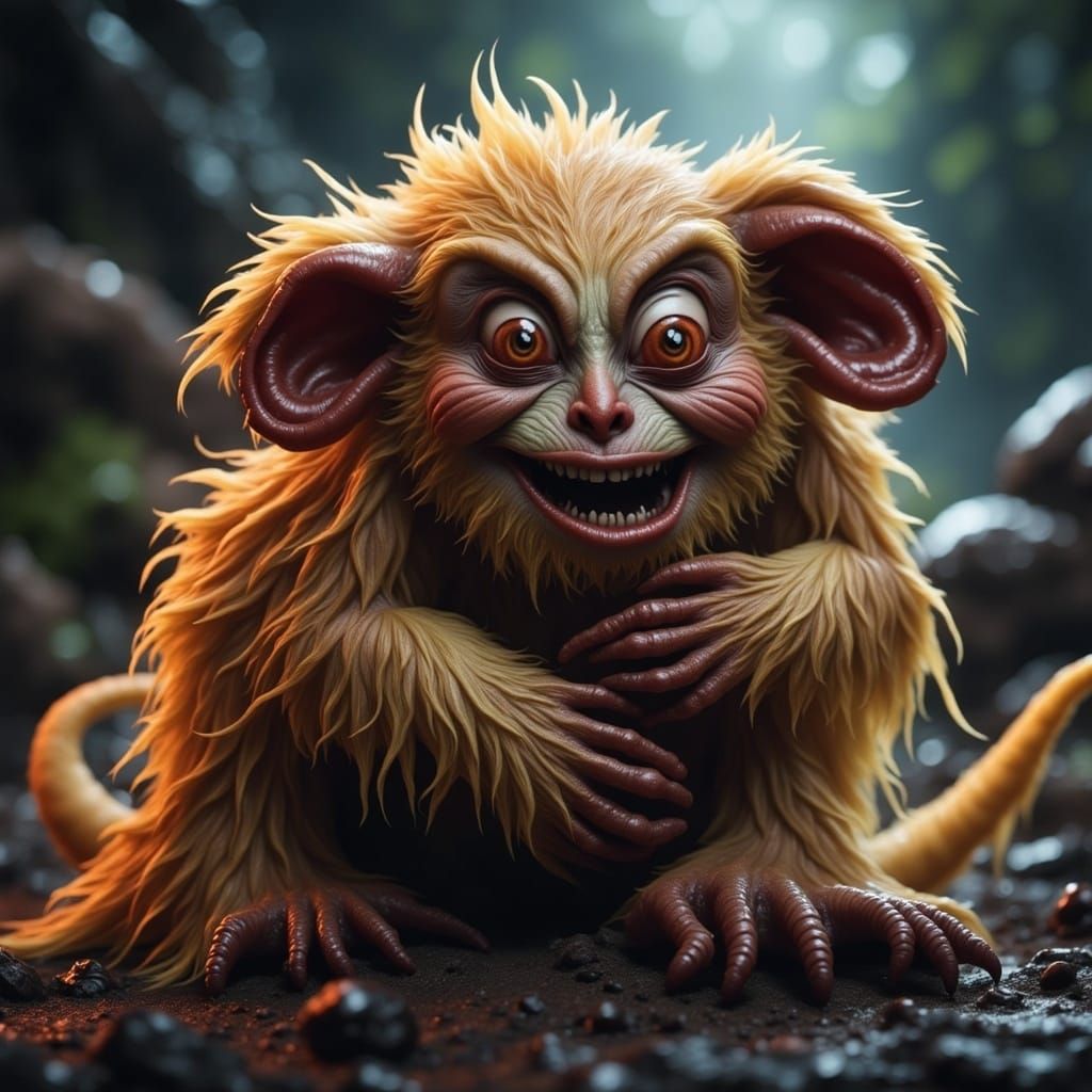 Surreal Depiction of a Warm and Fuzzy Hug