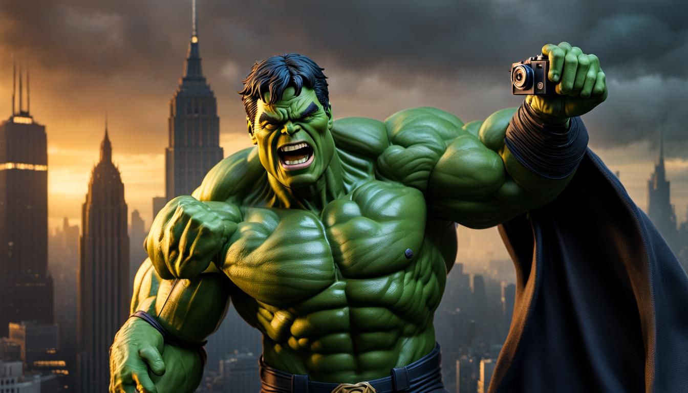 Action Figure - Hulk Selfie