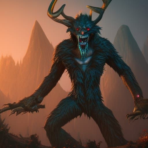 Wolf Wendigo