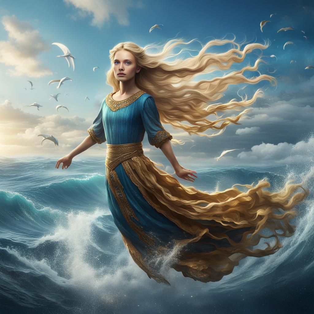 Ethereal Oceanic Goddess
