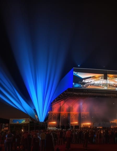 TOOL at Aftershock 2023, noise weight 80%, prompt weight 0%