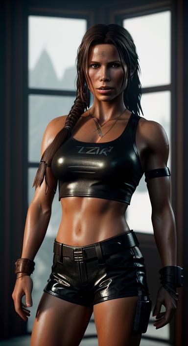 Rhona Mitra as Lara Croft