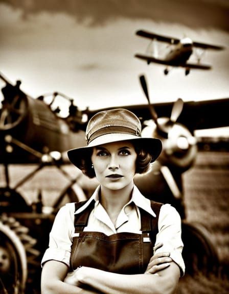 Karen the WW2 Landgirl