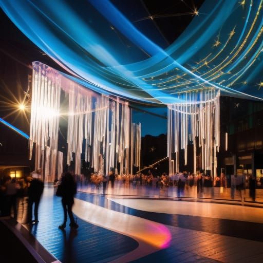 Living Constellations in Hyperrealistic Style