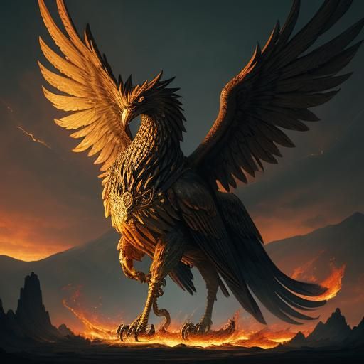 Phoenix Rising: Ashes, Tarot, and Golden Light