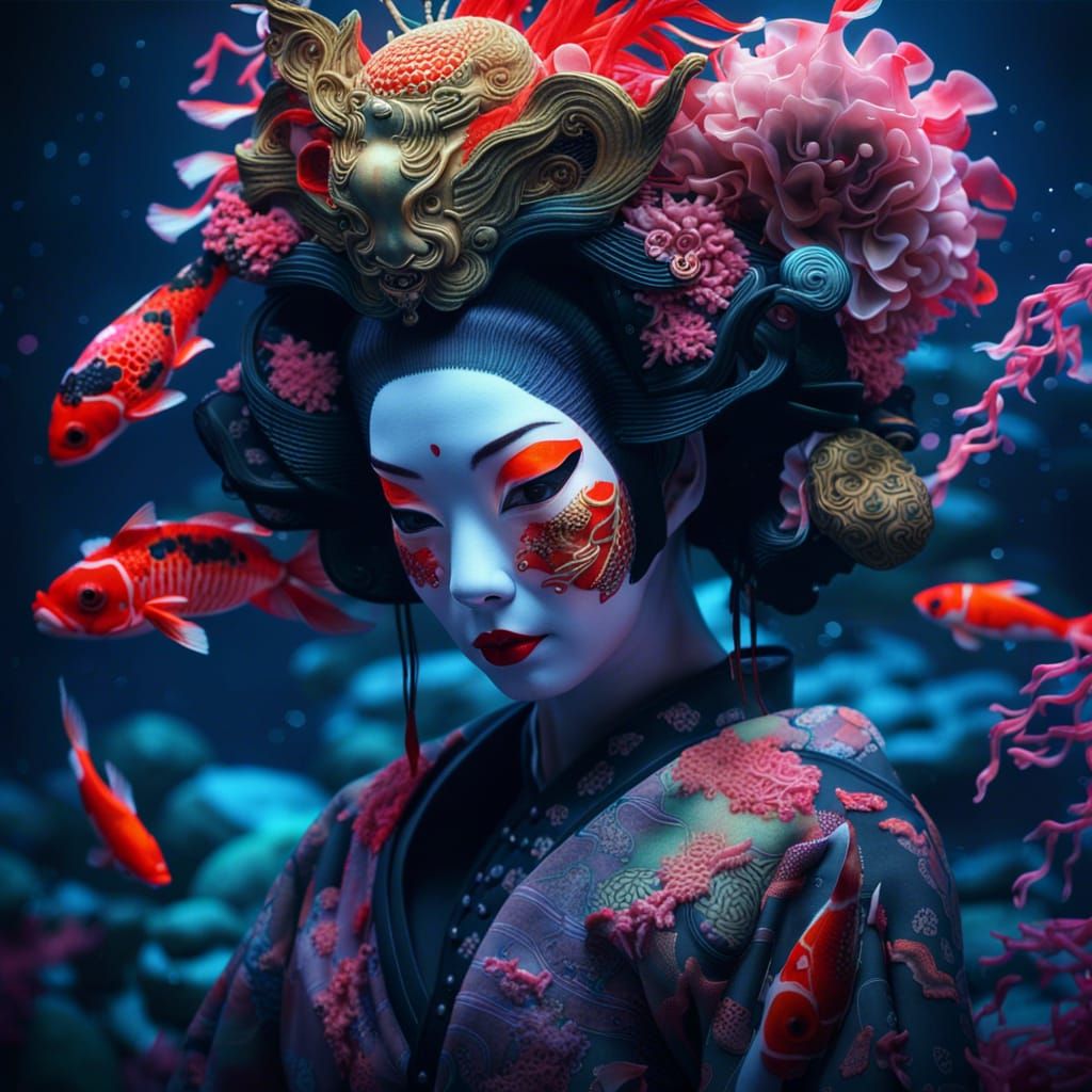 Underwater Geisha III