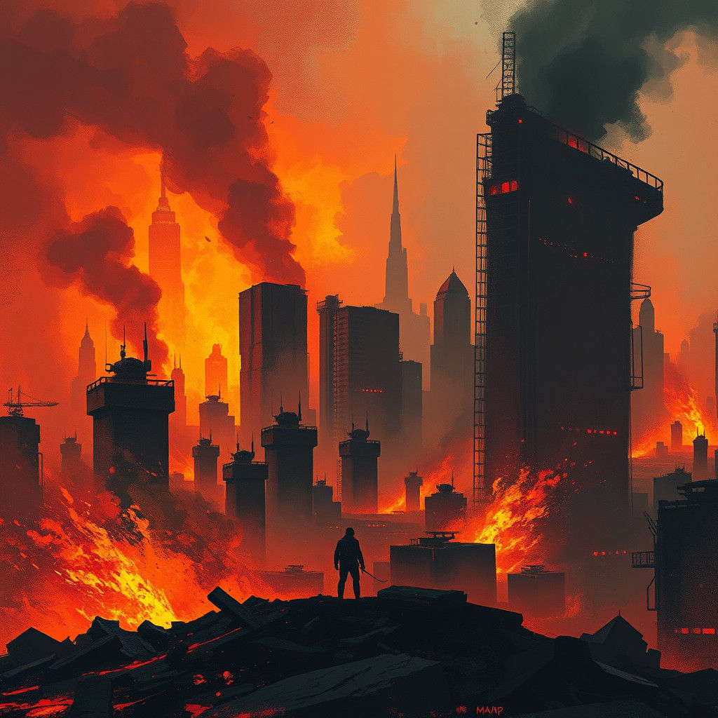 We didn't start the fire (we didn't start it)