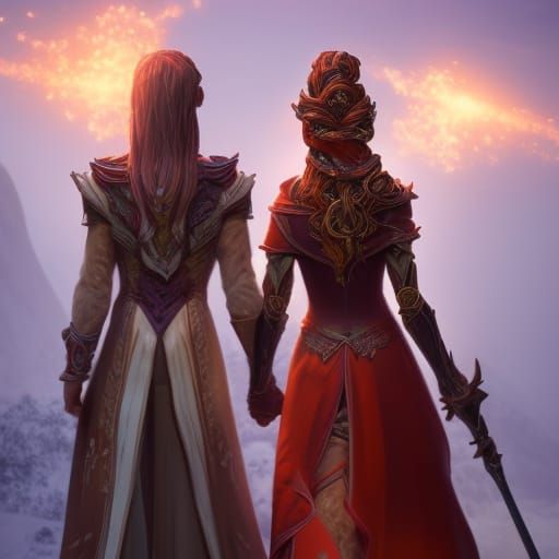 Our Journey Has Begun (Jack Frost, Fire Elf)