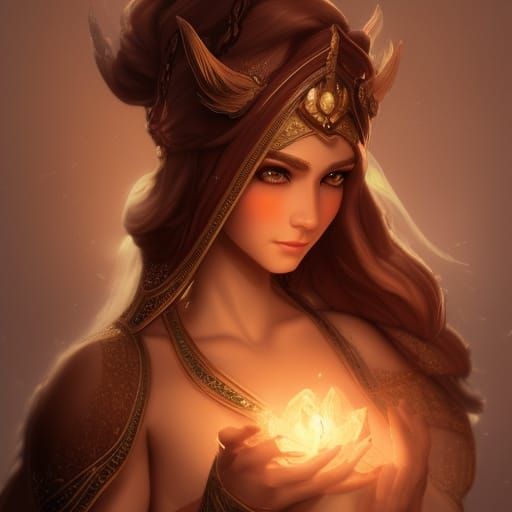 Keeper of Dragon Fire - Mythical Maiden