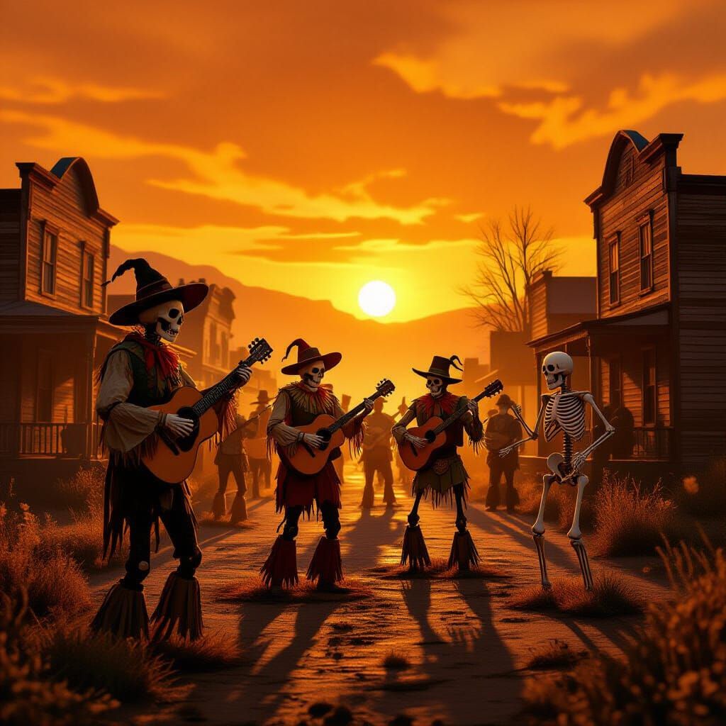 Ghost Town Festival: Scarecrows and Skeletons in Perpetual A...