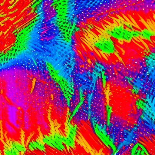 Synthwave Neon Spiderweb with Luminescent Bubbles